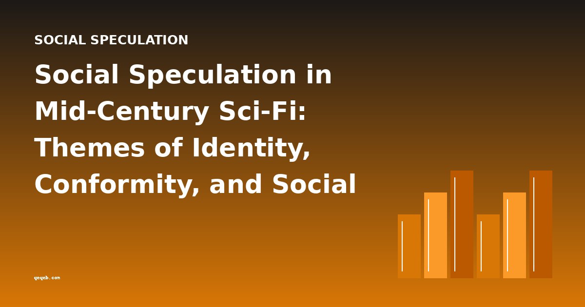 Social Speculation in Mid-Century Sci-Fi: Themes of Identity, Conformity, and Social Critique