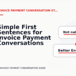 Simple First Sentences for Invoice Payment Conversations