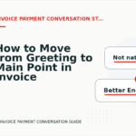 How to Move from Greeting to Main Point in Invoice Payment Conversation English