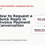 How to Request a Quick Reply in Invoice Payment Conversation English