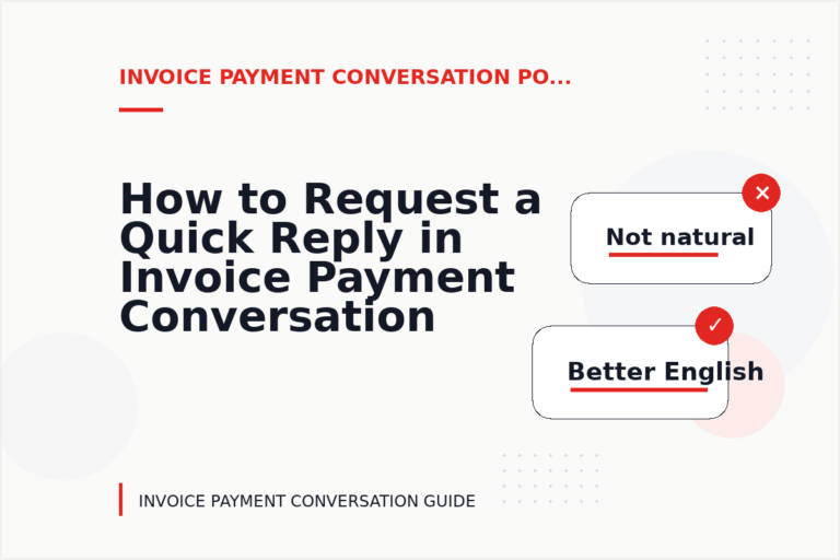 How to Request a Quick Reply in Invoice Payment Conversation English How to Request a Quick Reply in Invoice Payment Conversation English